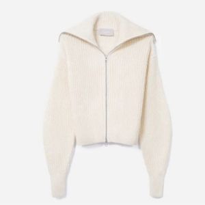 Everlane The Chunky Full Zip Cardigan - Size Large